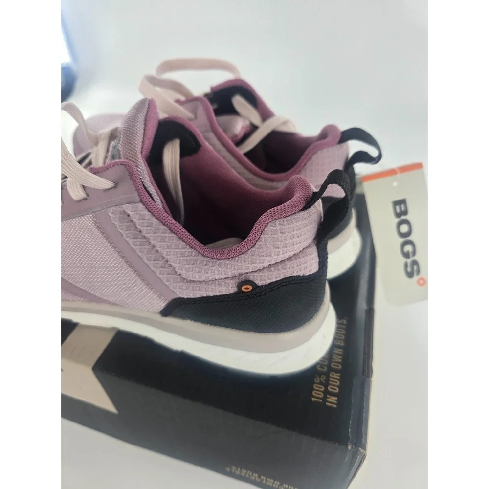 NEW Bogs Sandstone Lo CT Womens Size 8.5 Misty rose Pink Composite Toe‎ Safety